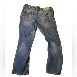 Silver Suki Ladies Jeans size 14 L 30
